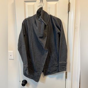 Under Armour cowl/wrap cardigan - EUC